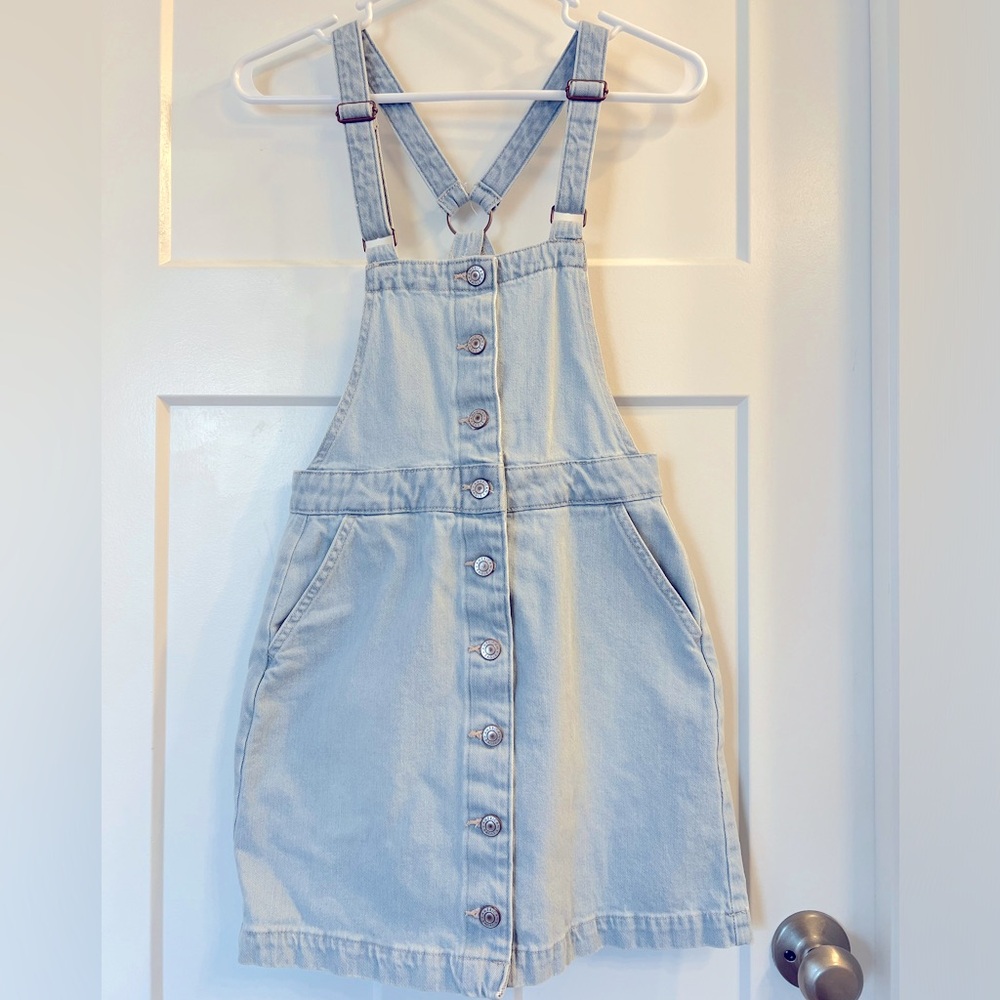 American Eagle Denim Overall Dress - New Without Tags